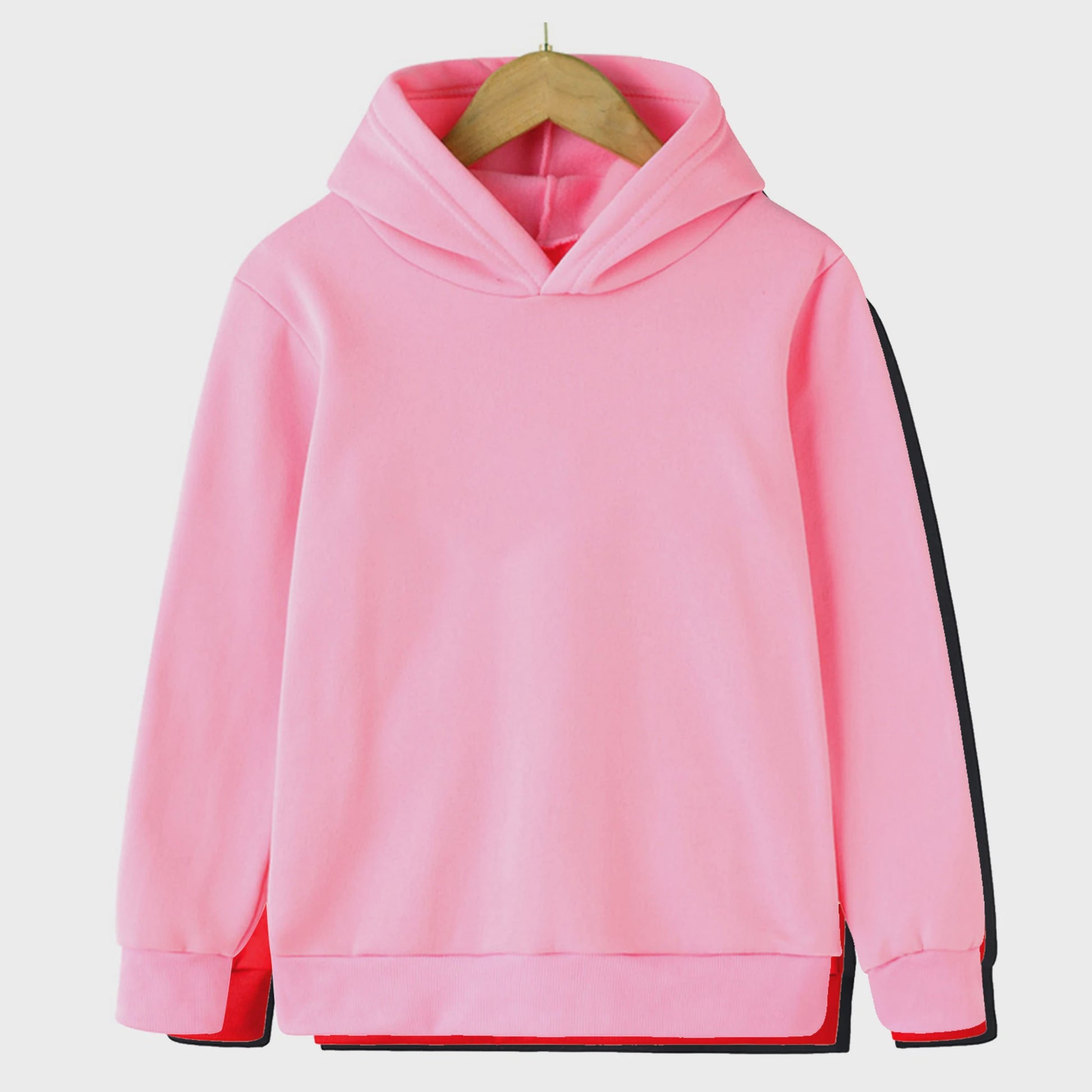 Casual Kinder Hoodie - Effen Kleur - Lente/Herfst Collectie