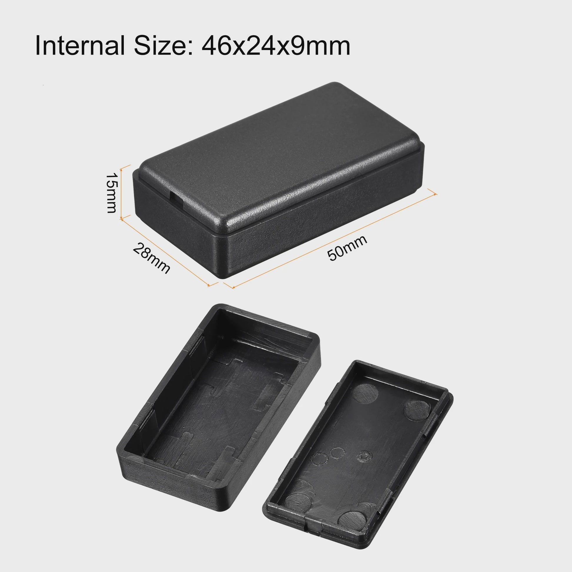 ABS Plastic Projectboxen (1-10 Stuks) - Stofdicht & Duurzaam voor Elektronica