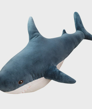 Zachte Knuffel Haai Pluche Speelgoed - Verkrijgbaar in 30 t/m 100cm - Perfect Cadeau & Leeskussen