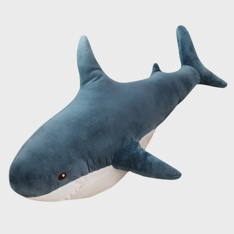 Zachte Knuffel Haai Pluche Speelgoed - Verkrijgbaar in 30 t/m 100cm - Perfect Cadeau & Leeskussen