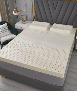 100% Natuurlijk Latex Matras uit Thailand - Dikke Topper voor Huis & Slaapzaal - 1.5m & 1.8m