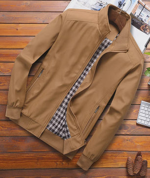 Herfst Lente Heren Bomberjack Casual Baseball Jacket - Stijlvol & Comfortabel