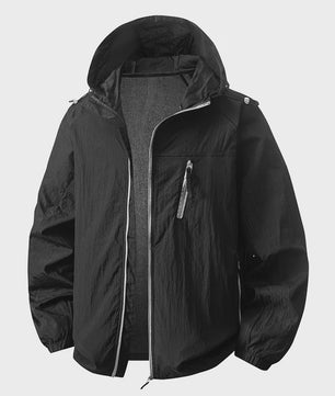 Unisex Zonnebeschermende Windjack - Lichtgewicht & Ademend voor Outdoor Avonturen