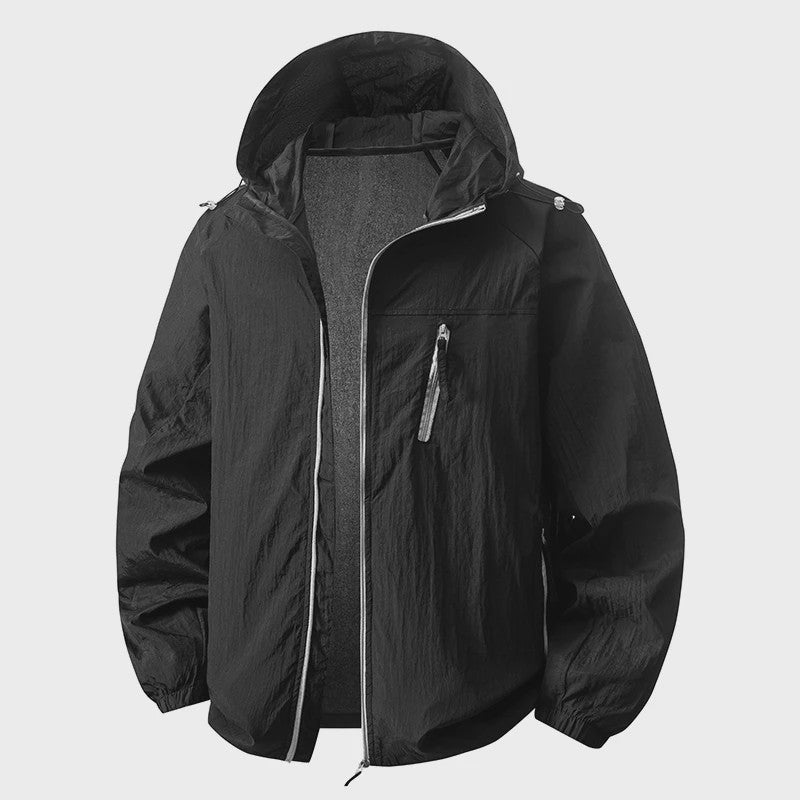 Unisex Zonnebeschermende Windjack - Lichtgewicht & Ademend voor Outdoor Avonturen