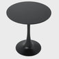 Elegante Ronde Eettafel - Nordic Tulip Design - 70cm - Wit of Zwart