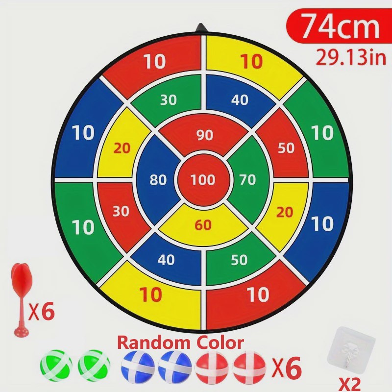 29 Inch Kind Dartsspel Set met Plakballetjes - Indoor & Outdoor Plezier