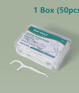 Professionele Tandflosstokjes - Draagbaar & Wegwerp voor Optimale Mondhygiëne