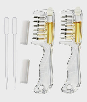 Essentiële Olie Applicator Kam: Stimuleer Haargroei & Hoofdhuidmassage