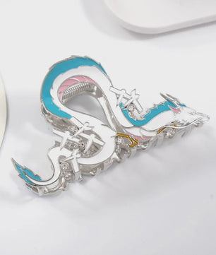 Unieke Haarclip Klauw met Schattige Cartoon & Draak Designs - Grote Formaat