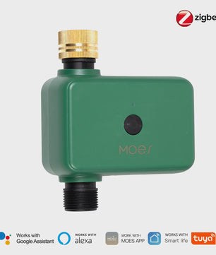 MOES Tuya ZigBee Slimme Water Timer voor Tuinsproeiers & Druppelsystemen - App & Spraakgestuurd