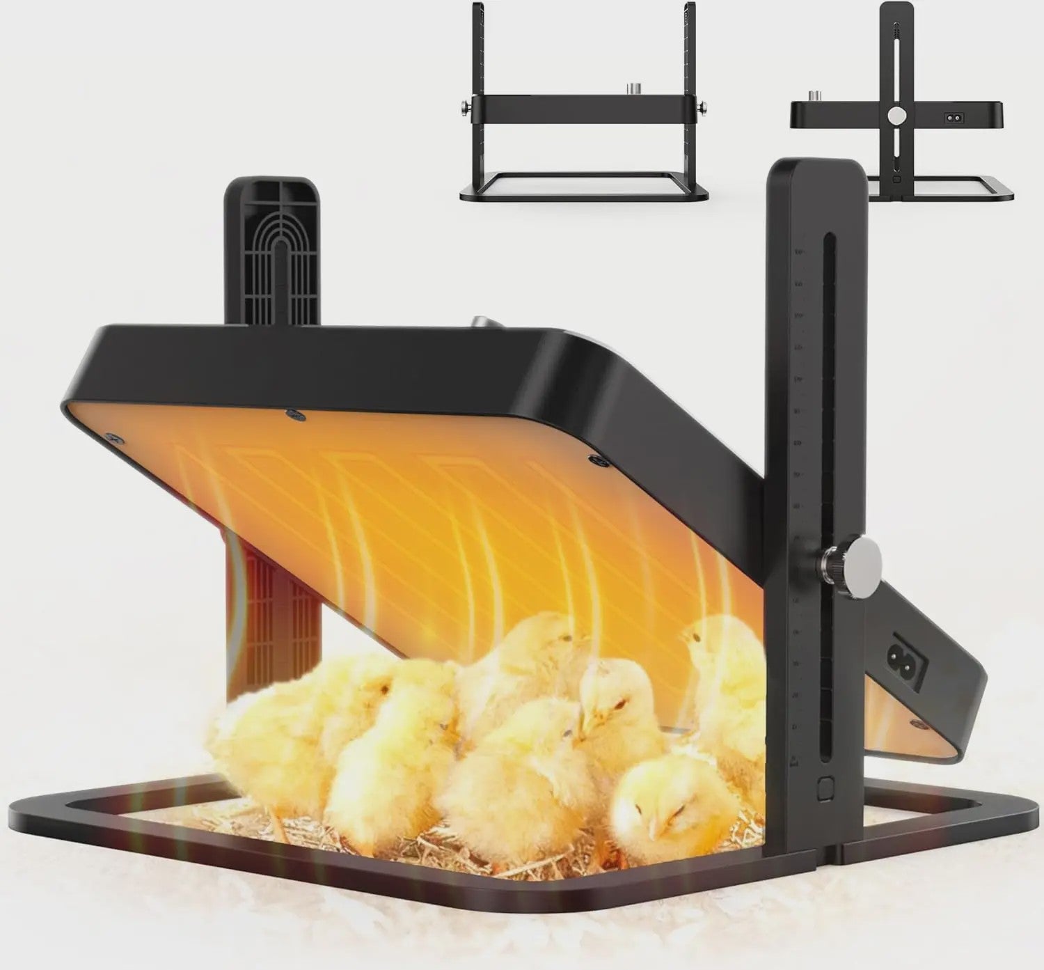 Intelligente Broedkooi Verwarmer met Verstelbare Temperatuur en Hoogte