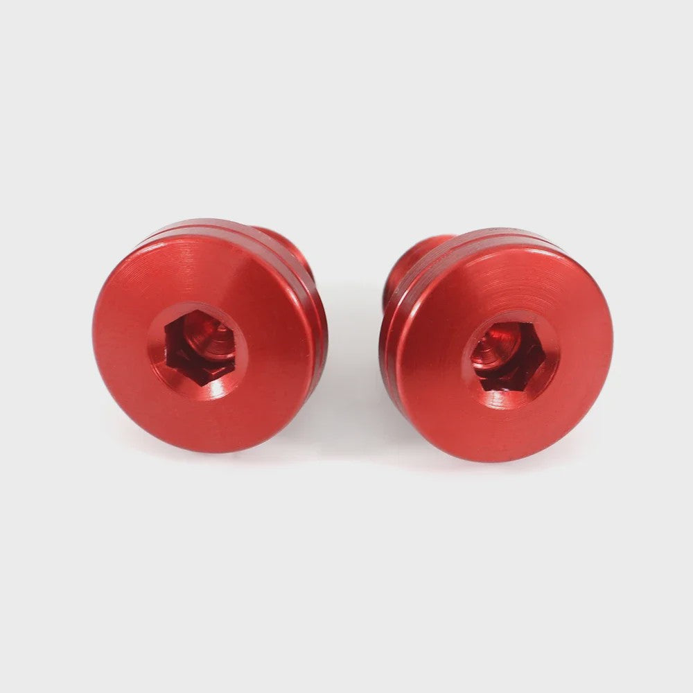 4x Universele M10x1.25 Schroefpluggen voor Spiegelgaten - Motor Accessoires