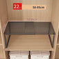Uitschuifbare Garderobekast Planken Organizer - Stapelbaar & Verstelbaar