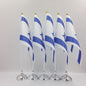 Israël Bureauvlag 14x21cm - Gouden/Zilveren Standaard voor Vergaderingen & Decoratie