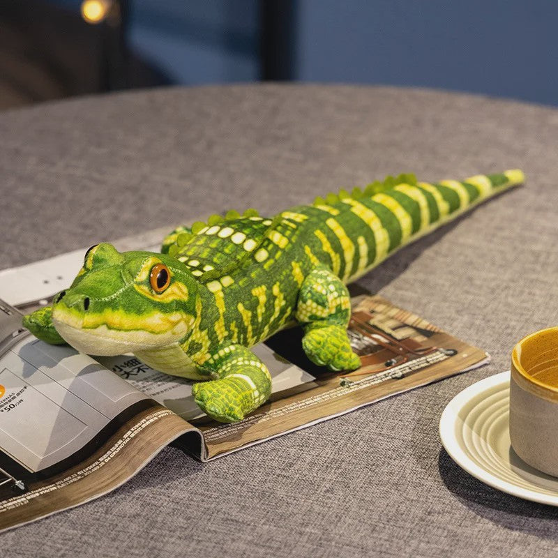 Realistische Krokodil Pluche Knuffel - Zacht Speelgoed & Decoratie