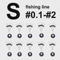 60x Vislijn Stopper Set - Rubber Silicon Space Beans & Cilinders