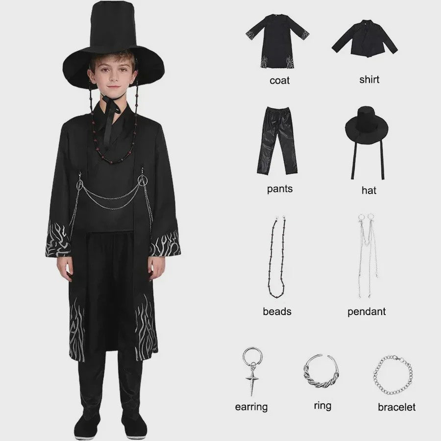 Unieke Jinu Uniform Kimono Cosplay Kostuum voor Kinderen en Volwassenen - Halloween & Feest