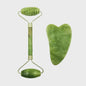 Natuurlijke Jade Roller & Gua Sha Set - Gezichts-, Lichaams- en Voetmassage
