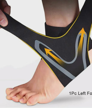 Comfortabele Enkelbrace met Compressie - Ademend & Ondersteunend voor Sport