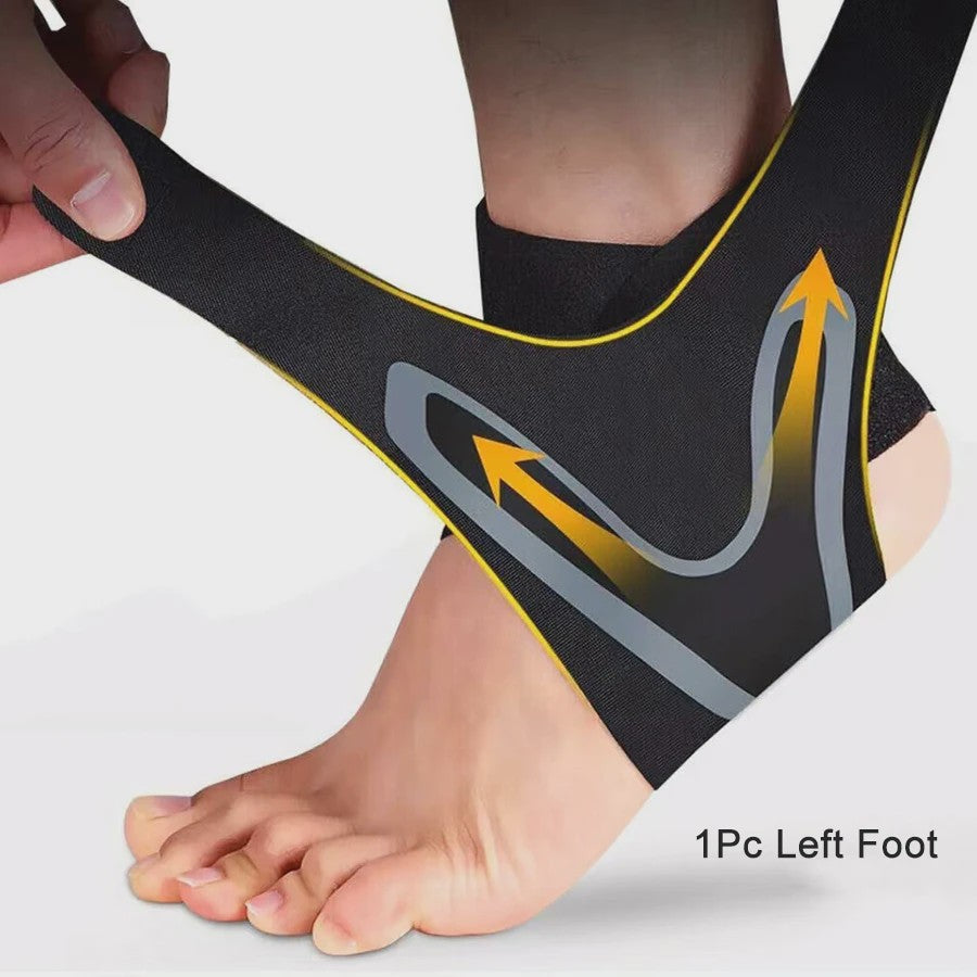 Comfortabele Enkelbrace met Compressie - Ademend & Ondersteunend voor Sport