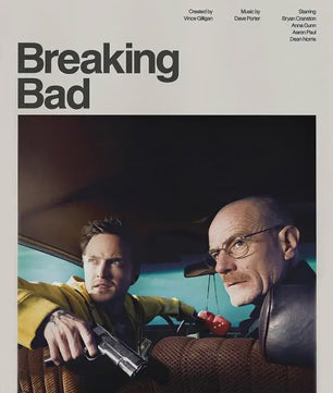 Breaking Bad Canvas Poster - Vintage Film Art Print voor Woonkamer Decoratie