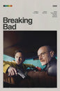 Breaking Bad Canvas Poster - Vintage Film Art Print voor Woonkamer Decoratie