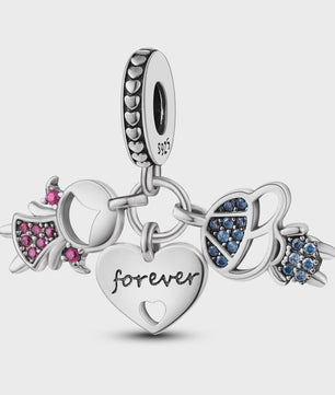 925 Zilveren Bedel - Mode Hanger voor Dames Armbanden