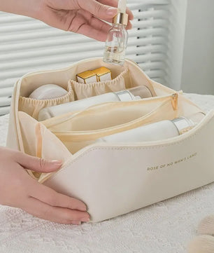 Luxe Make-up Organizer Tas voor Dames - Ruim en Praktisch voor Reizen