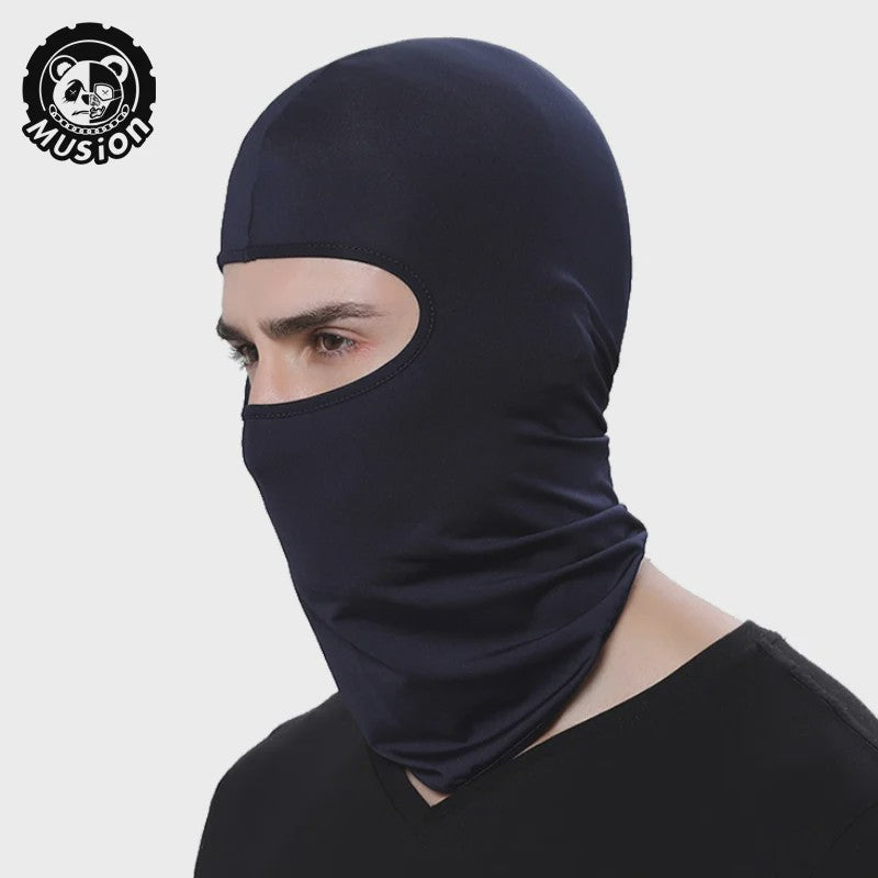 Ademende Skull Balaclava Muts - Full Face Motorfiets Masker met Mesh