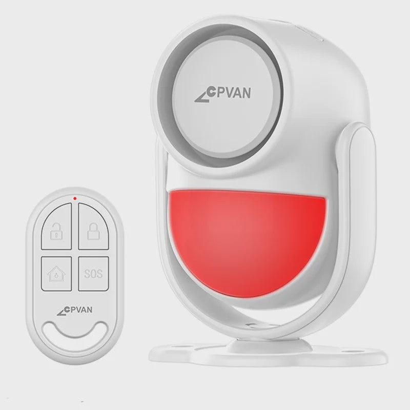 Draadloze Infrarood Bewegingsmelder met Afstandsbediening - 125dB Alarm