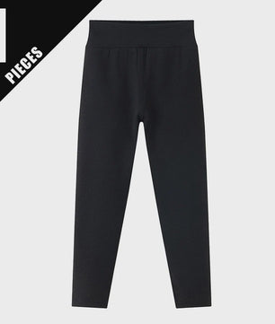 Warme Kinder Leggings voor Herfst & Winter - Fleece gevoerd, Hoge Taille