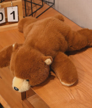 Knuffelbeer Pluche: Bruine Beer, IJsbeer of Panda - 30/45/65cm - Zacht en Gewogen