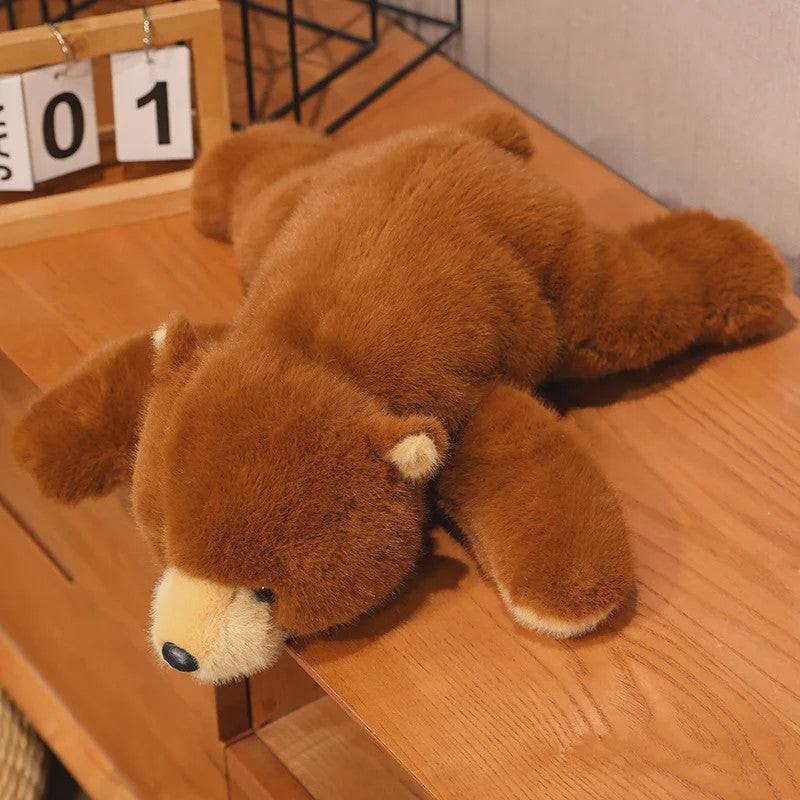 Knuffelbeer Pluche: Bruine Beer, IJsbeer of Panda - 30/45/65cm - Zacht en Gewogen