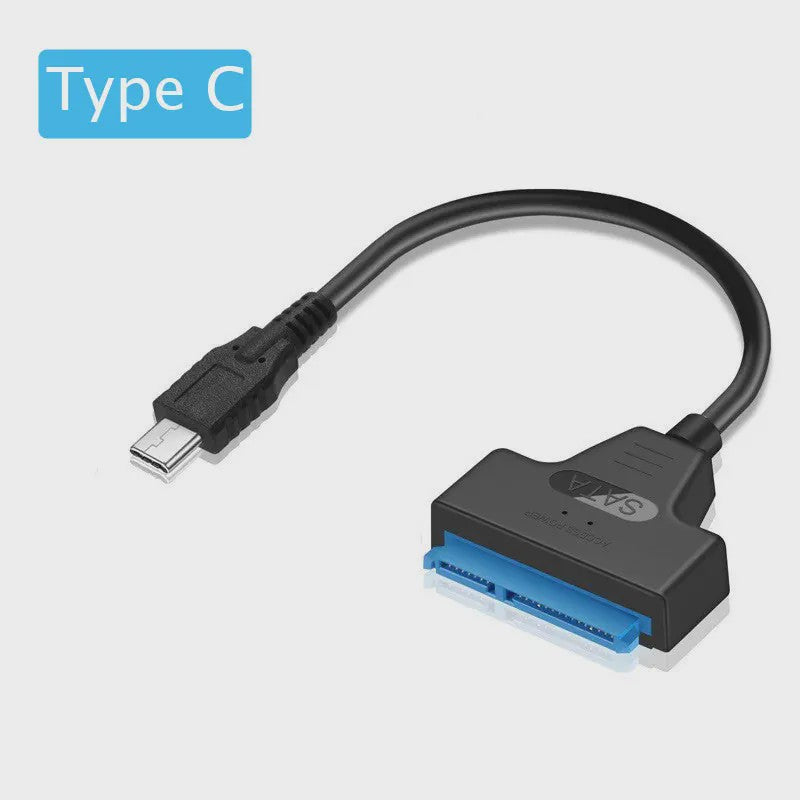 SATA naar USB 3.0/2.0 Adapterkabel voor 2.5 inch HDD/SSD - 6 Gbps