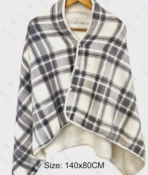 Electric Heating Body Warming Shawl Blanket Outdoor Camping Multifunctional Shawl Heating Blanket USB Charging Washable Leg Cove