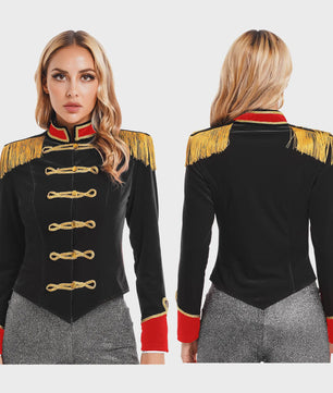 Dames Ringmaster Kostuum Jas - Circus Showman & Leeuwentemmer Cosplay