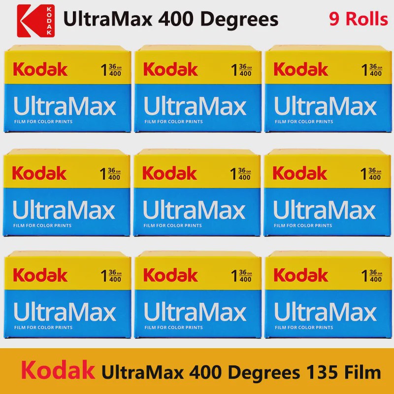 Kodak UltraMax 400 Kleurenfilm (135mm, 36 opnamen) - Per Rol