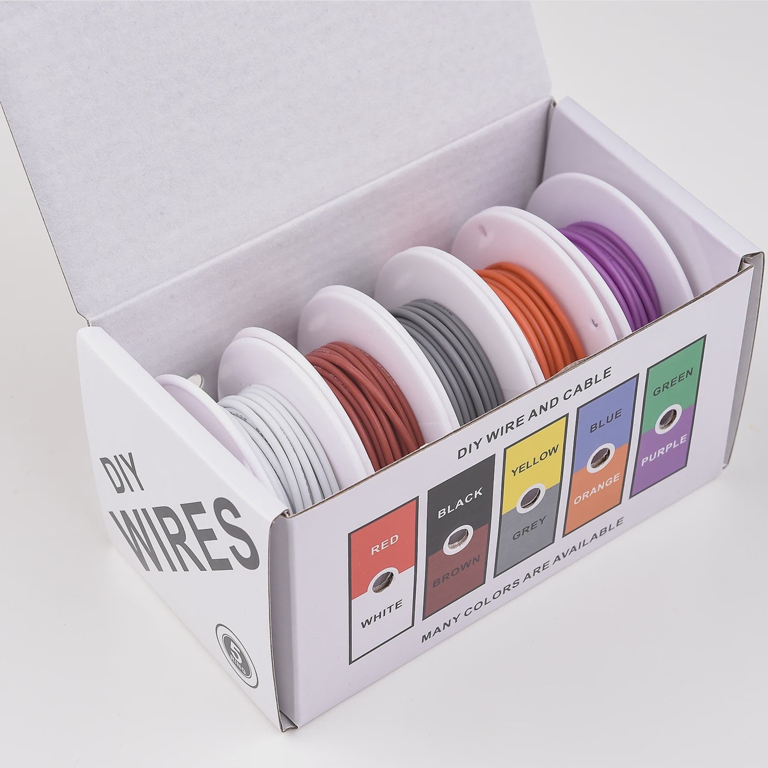 Flexibele Siliconen Draad - Tinned Koper - Diverse AWG Maten & Kleuren