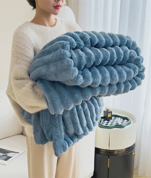 Luxe Pluche Plaid - Extra Dik & Warm - Comfortabel voor Bank & Bed