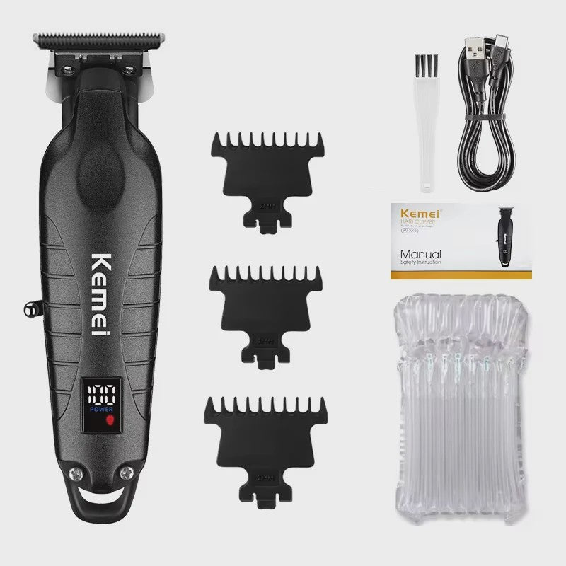 Kemei Professionele Heren Trimmer Kit - Elektrische Baard- en Haarklipper KM-2290/KM-2293/KM-1102