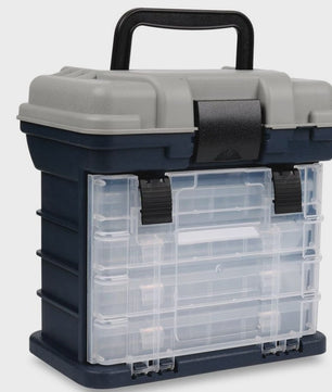 Multifunctionele Visgerei Opbergbox met Lades - Draagbare Organizer voor Hengelsport & Hobby