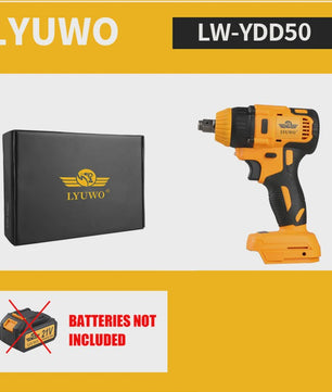 LYUWO Krachtige Brushless Elektrische Sleutel 380NM - Voor Automotive en Zwaar Werk