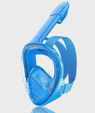 Kinder Volledig Gezicht Snorkelmasker met Camera Mount - Anti-Fog & Anti-Lek