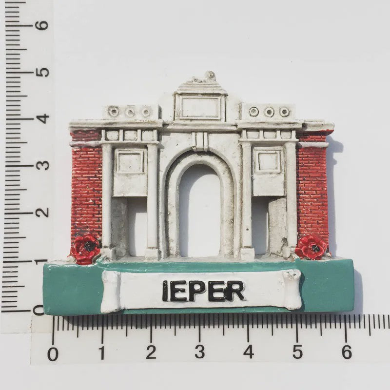België Koelkastmagneet - Souvenir & Reistafel voor Huisdecoratie