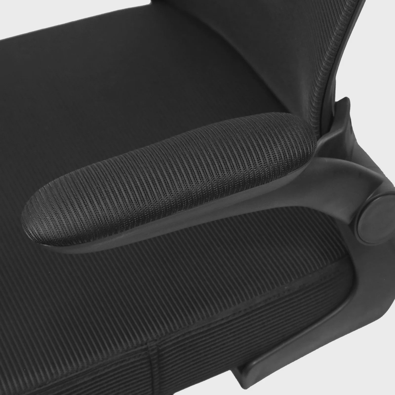 Ergonomische Bureaustoel met Mesh Rugleuning, Opklapbare Armleuningen en Lendensteun - Verstelbaar en Comfortabel