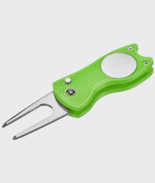 Opvouwbare Golf Divot Reparatie Tool met Magnetische Bal Marker