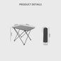 Tarka Opvouwbare Aluminium Campingtafel - Lichtgewicht & Draagbaar