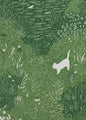 Japanse Zen Wanddecoratie: Canvas Print met Koi Vissen, Kraanvogels en Watergolven