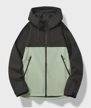 Unisex Waterdichte Ademende Outdoor Jas met Capuchon - Sport & Wandelen
