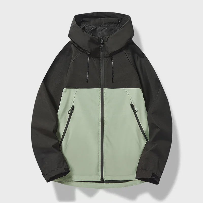 Unisex Waterdichte Ademende Outdoor Jas met Capuchon - Sport & Wandelen